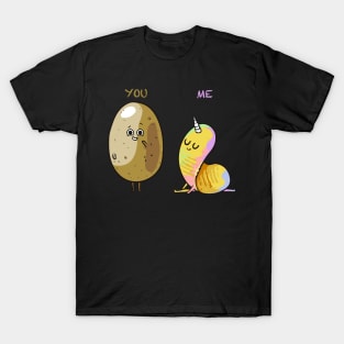 Potato Yoga Unicorn T-Shirt